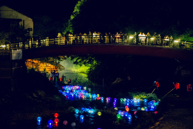 湯西川温泉の祭り・イベント②　湯西川温泉心（しん）かわあかり